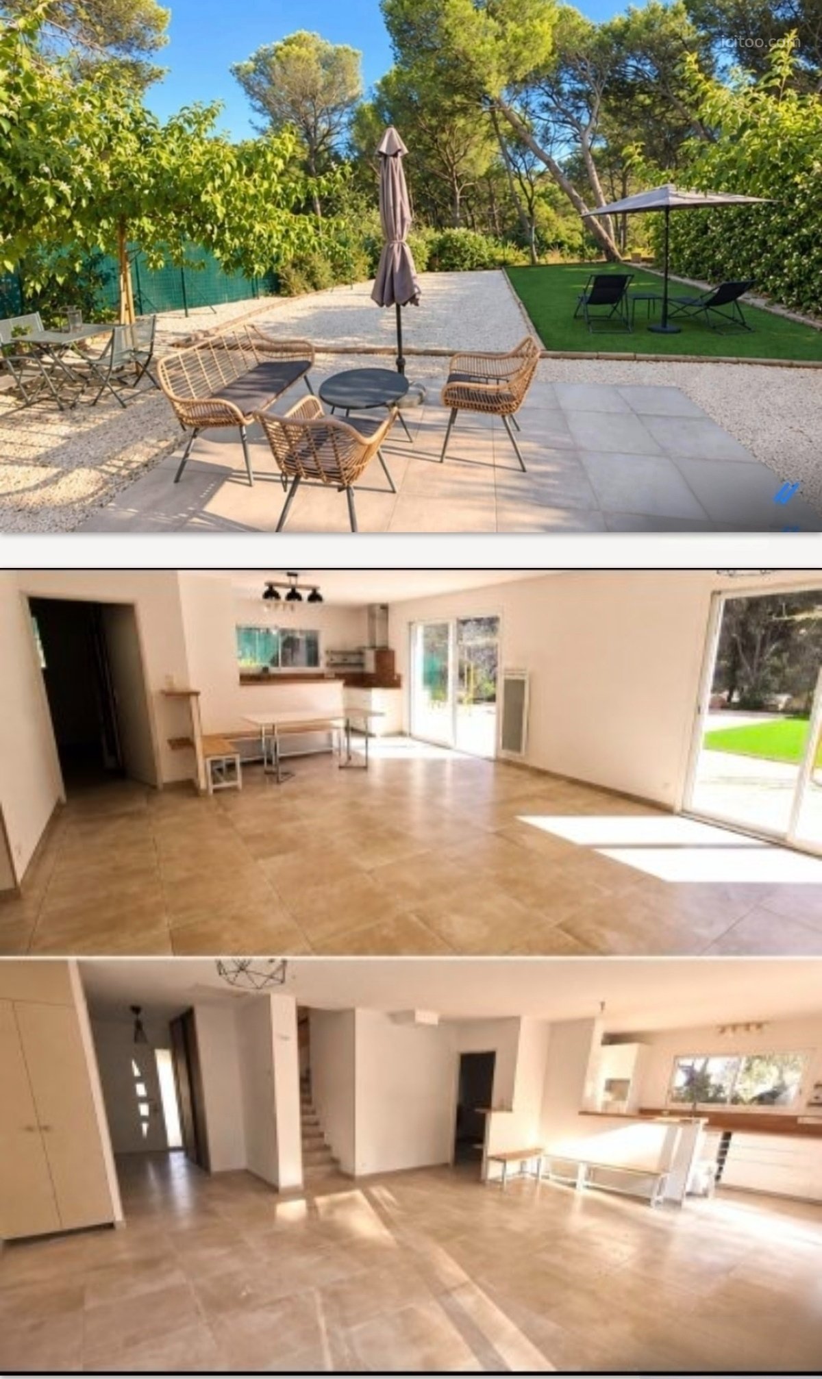 BELLE VILLA lumineuse(2022) 118 m2. T4, 3 grandes chambres, 2 Sb, DPE A, Climatisée à Ventabren 10km d'Aix en Provence. — photo 1